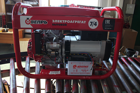 Электроагрегат бензиновый Вепрь АБП 7/4-T400/230 ВX-БС