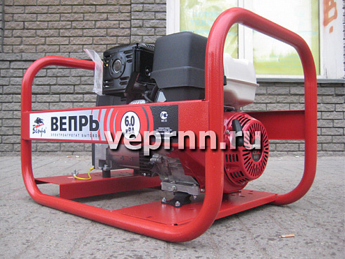 Электроагрегат бензиновый Вепрь АБП 6-230 ВX
