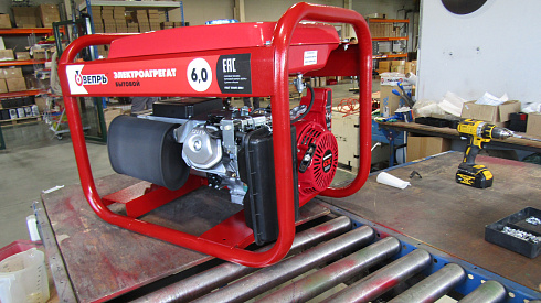 Электроагрегат бензиновый Вепрь АБП 6-230 ВX-БС