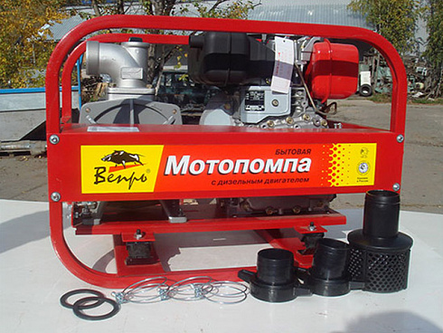 Мотопомпа Вепрь МП-800ДЯ